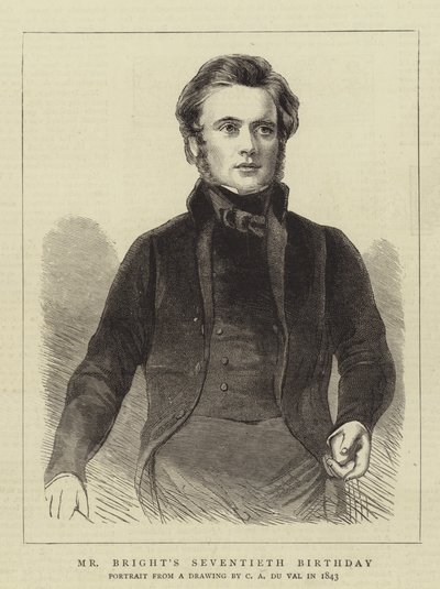 Le soixante-dixième anniversaire de M. Bright - C. A. du Val and Co.